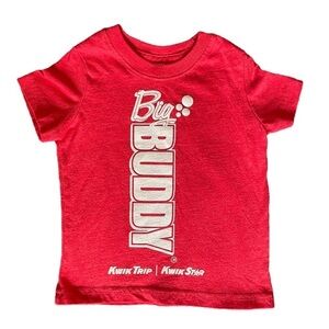 Kwik Trip Big Buddy Kids Toddler Tshirt Kwik Star‎ Gas Station